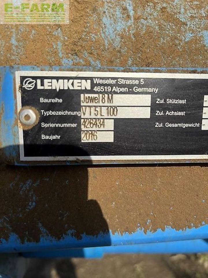 Lemken juwel 8 m - Плуг: слика 4 Lemken juwel 8 m - Плуг: слика 4