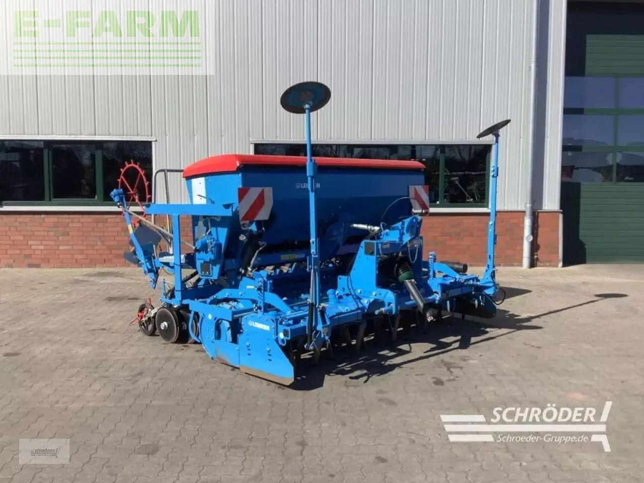 Lemken zirkon 8/300 + saphir 9/300 - Комбајнска семенска дупчалка: слика 1 Lemken zirkon 8/300 + saphir 9/300 - Комбајнска семенска дупчалка: слика 1