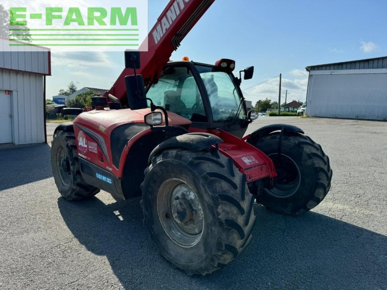 Manitou mlt 735 120 ps destockage - Телескопски ракувач: слика 1 Manitou mlt 735 120 ps destockage - Телескопски ракувач: слика 1