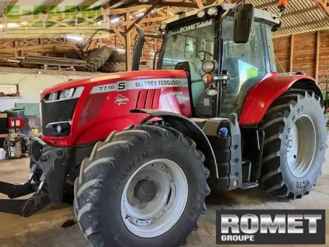Massey Ferguson 7716 s d6 ef mr Efficient - Трактор: слика 1 Massey Ferguson 7716 s d6 ef mr Efficient - Трактор: слика 1