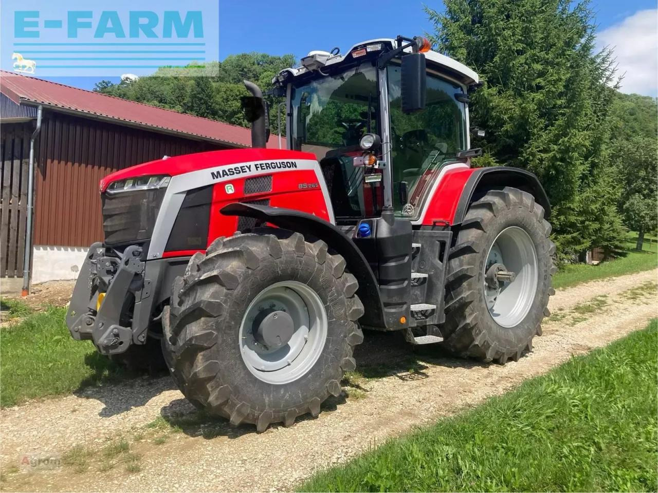 Massey Ferguson 8s.265 dyna e-power - Трактор: слика 1 Massey Ferguson 8s.265 dyna e-power - Трактор: слика 1