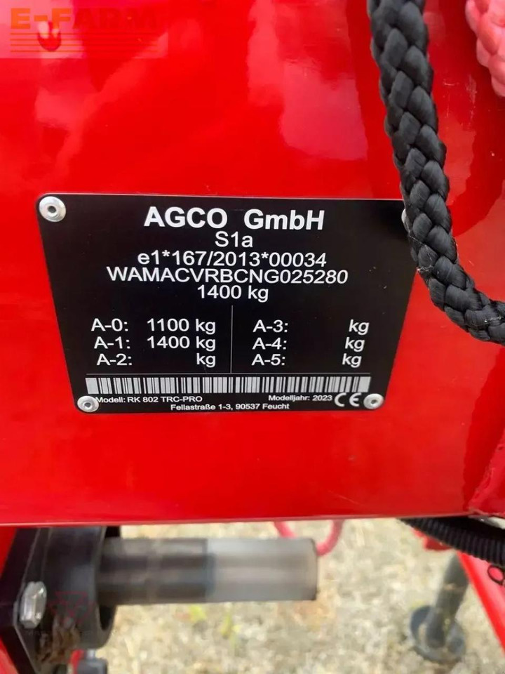 Massey Ferguson massey ferguson rk802trc-pro - Превртувач и гребло: слика 2 Massey Ferguson massey ferguson rk802trc-pro - Превртувач и гребло: слика 2