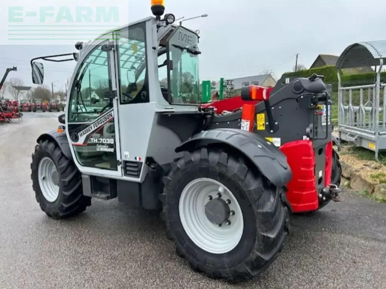 Massey Ferguson mfth7038 - Телескопски ракувач: слика 4 Massey Ferguson mfth7038 - Телескопски ракувач: слика 4