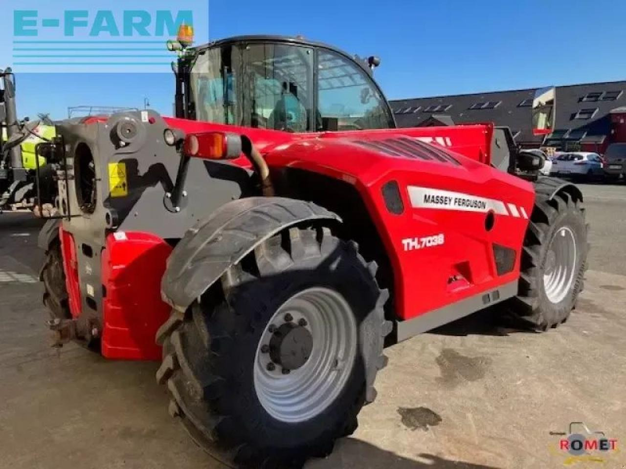 Massey Ferguson th7038 - Телескопски ракувач: слика 3 Massey Ferguson th7038 - Телескопски ракувач: слика 3