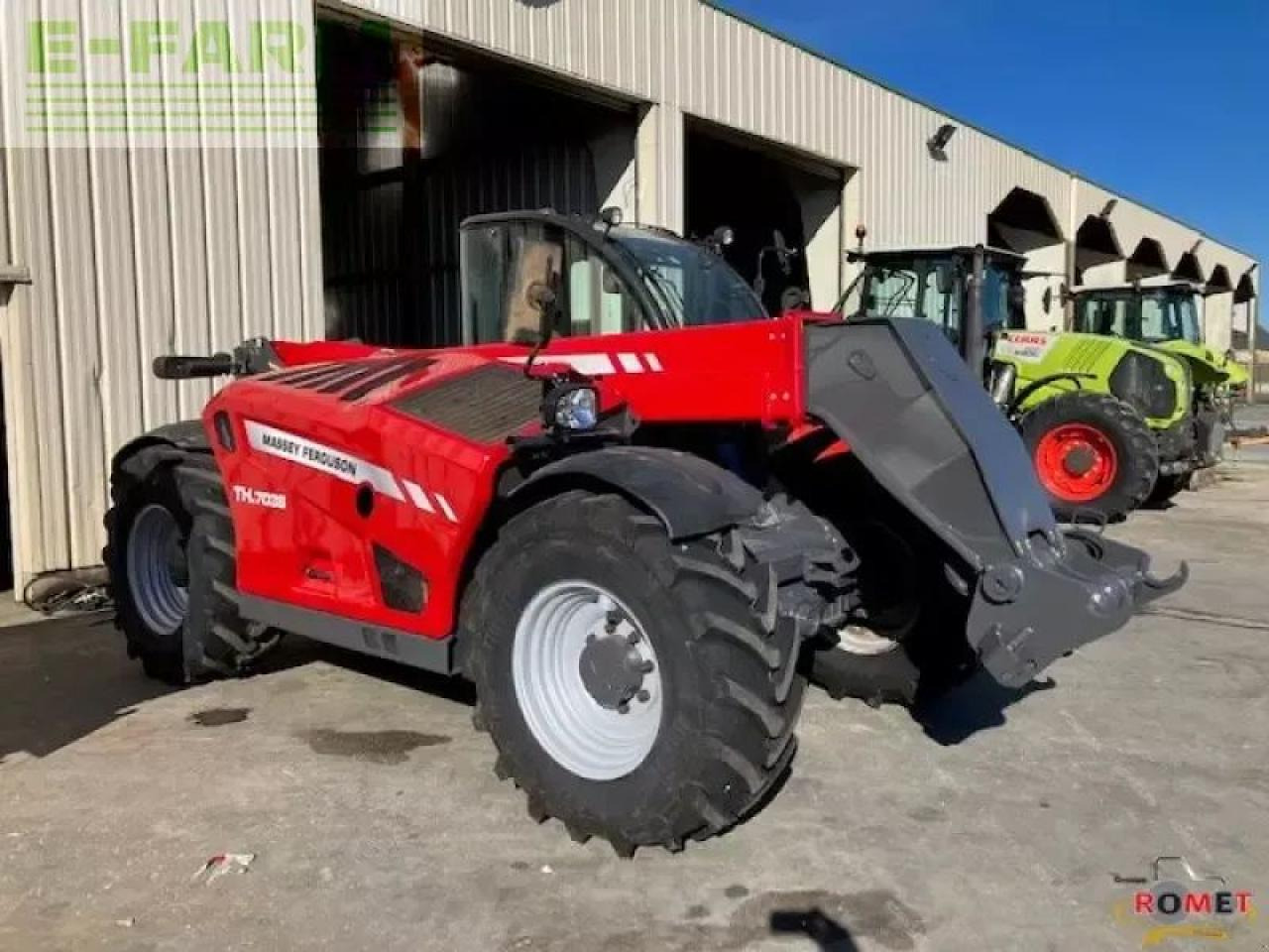 Massey Ferguson th7038 - Телескопски ракувач: слика 1 Massey Ferguson th7038 - Телескопски ракувач: слика 1
