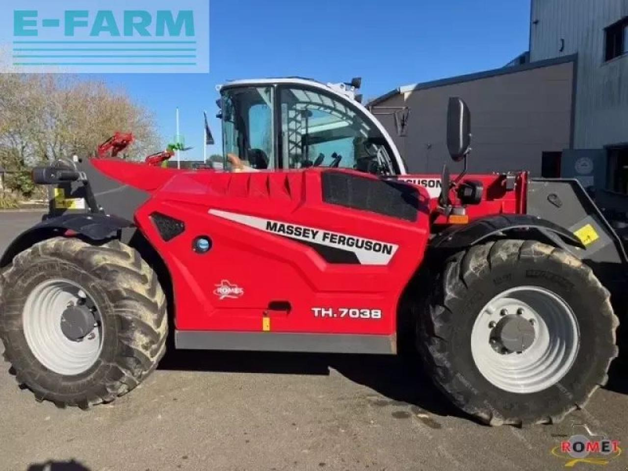 Massey Ferguson th7038 ef - Телескопски ракувач: слика 3 Massey Ferguson th7038 ef - Телескопски ракувач: слика 3
