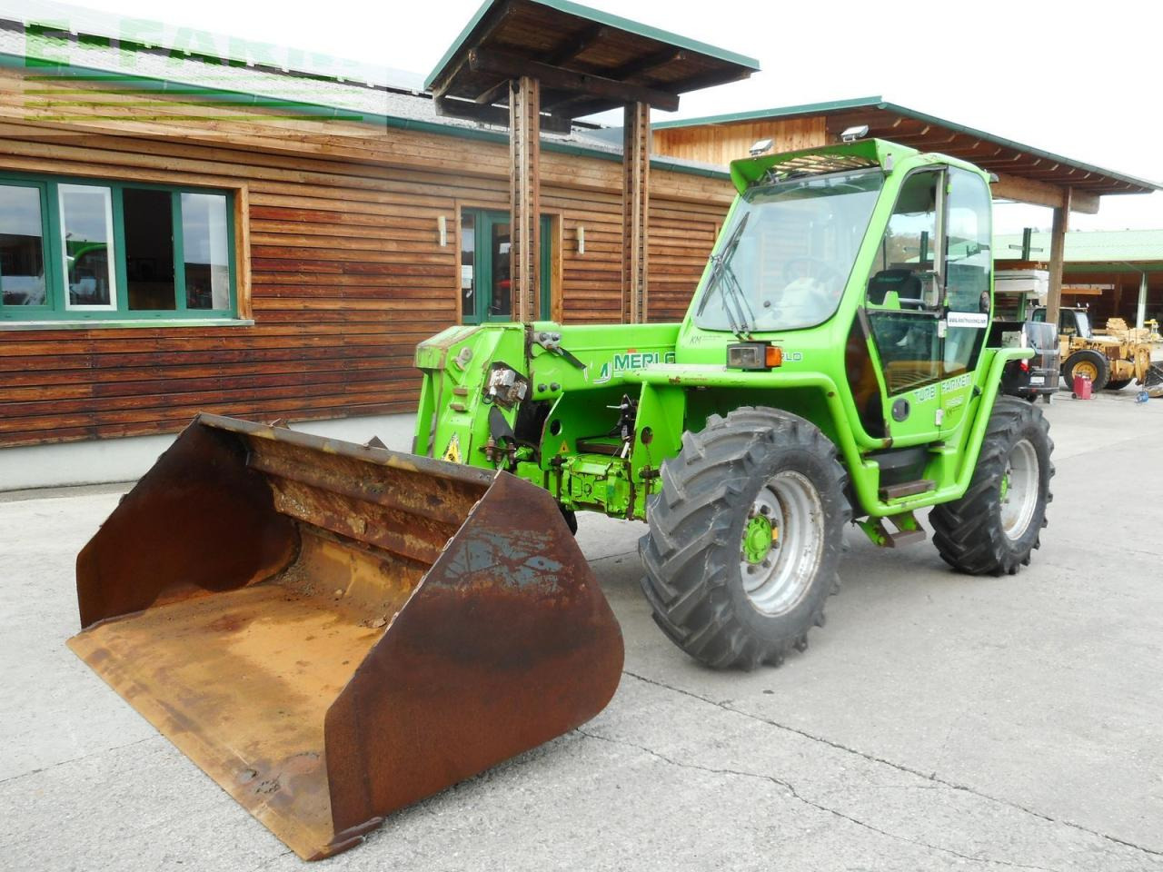 Merlo p40.7 turbofarmer ( neue bereifung ) - Телескопски ракувач: слика 2 Merlo p40.7 turbofarmer ( neue bereifung ) - Телескопски ракувач: слика 2