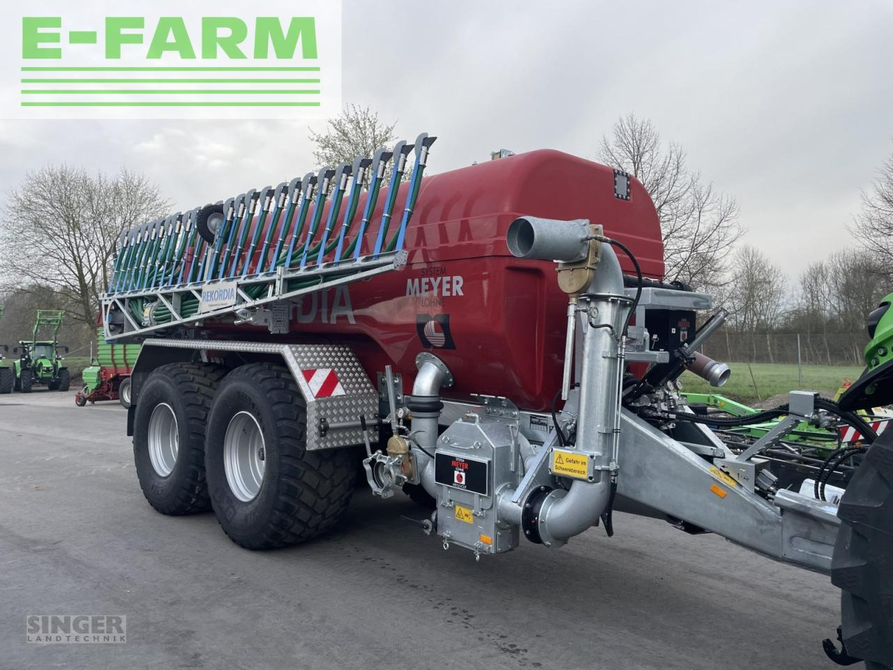 Meyer-Lohne mls 16000 mit bomech farmer 15 - Цистерна за арско ѓубриво: слика 1 Meyer-Lohne mls 16000 mit bomech farmer 15 - Цистерна за арско ѓубриво: слика 1