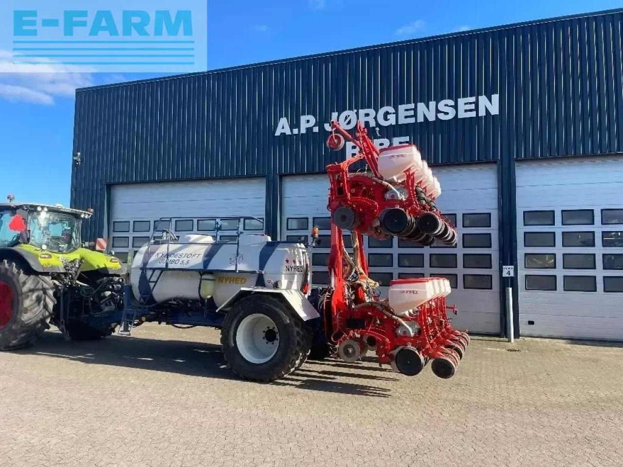 Mustang med flydende gødningsudstyr - Прецизна машина за сеење: слика 1 Mustang med flydende gødningsudstyr - Прецизна машина за сеење: слика 1