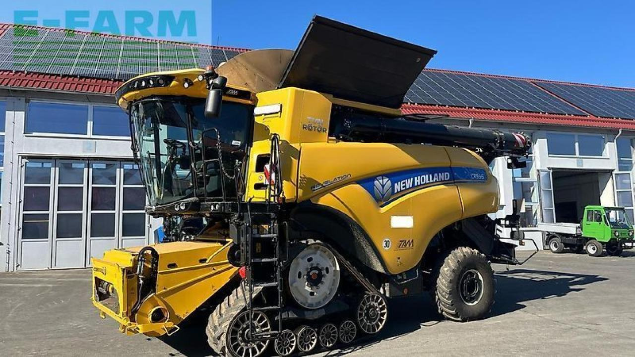 New Holland cr 8.90 raupe 14500 liter korntank track + sw + sww intellisense - Комбајн: слика 1 New Holland cr 8.90 raupe 14500 liter korntank track + sw + sww intellisense - Комбајн: слика 1