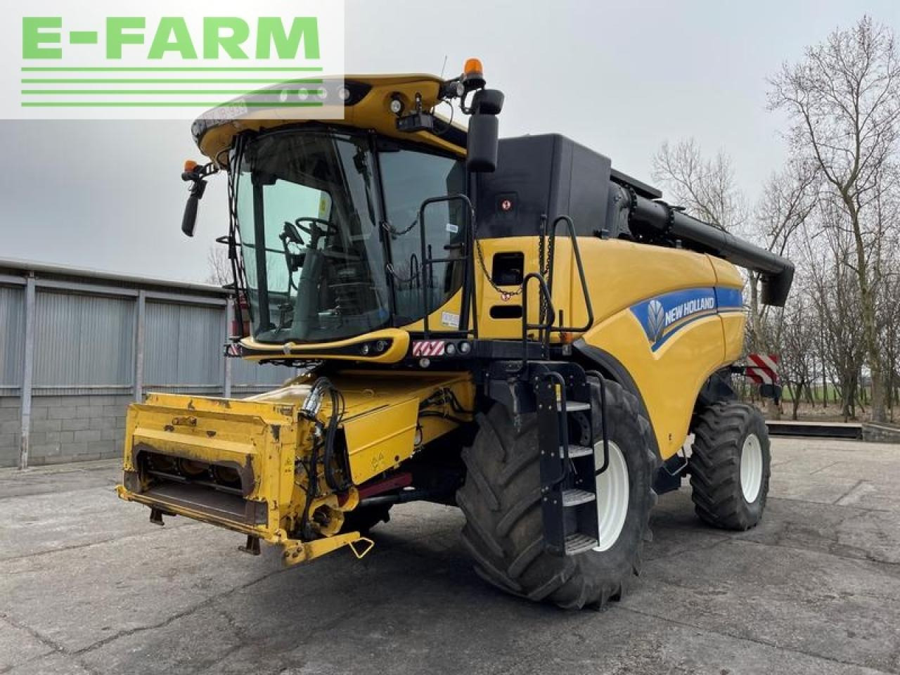 New Holland cx8.80 - Комбајн: слика 1 New Holland cx8.80 - Комбајн: слика 1