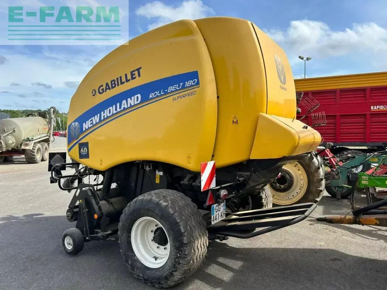 New Holland roll-belt180 - Балирка за квадратни бали: слика 4 New Holland roll-belt180 - Балирка за квадратни бали: слика 4