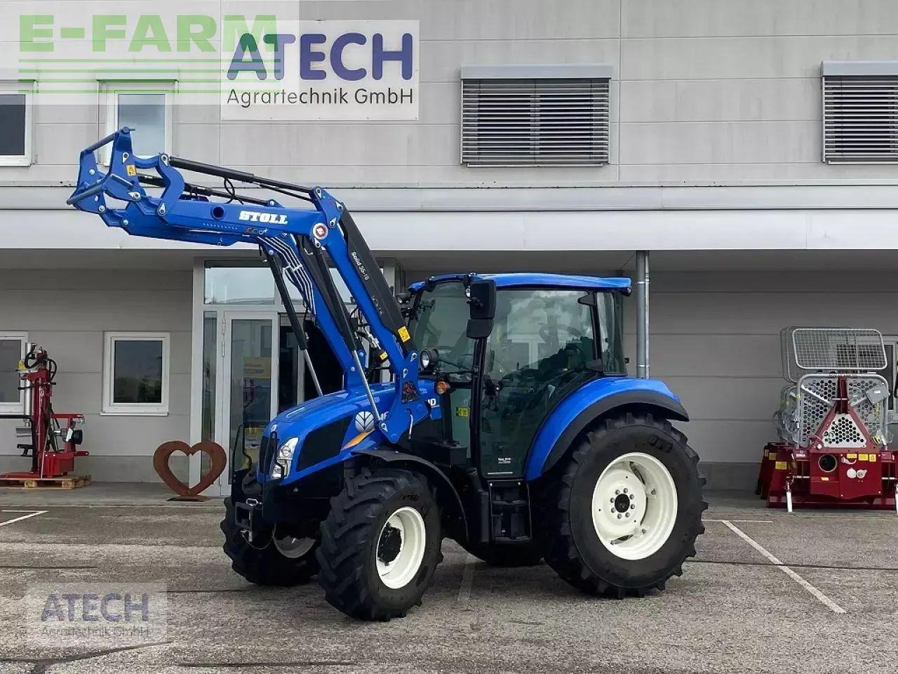 New Holland t 4.75 cab stage v - Трактор: слика 1 New Holland t 4.75 cab stage v - Трактор: слика 1