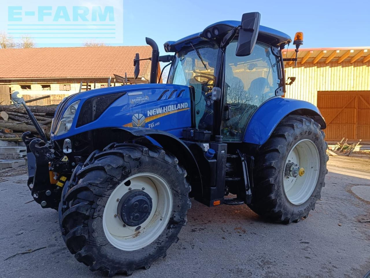 New Holland t6.145 dynamic command sidewinder ii - Трактор: слика 1 New Holland t6.145 dynamic command sidewinder ii - Трактор: слика 1