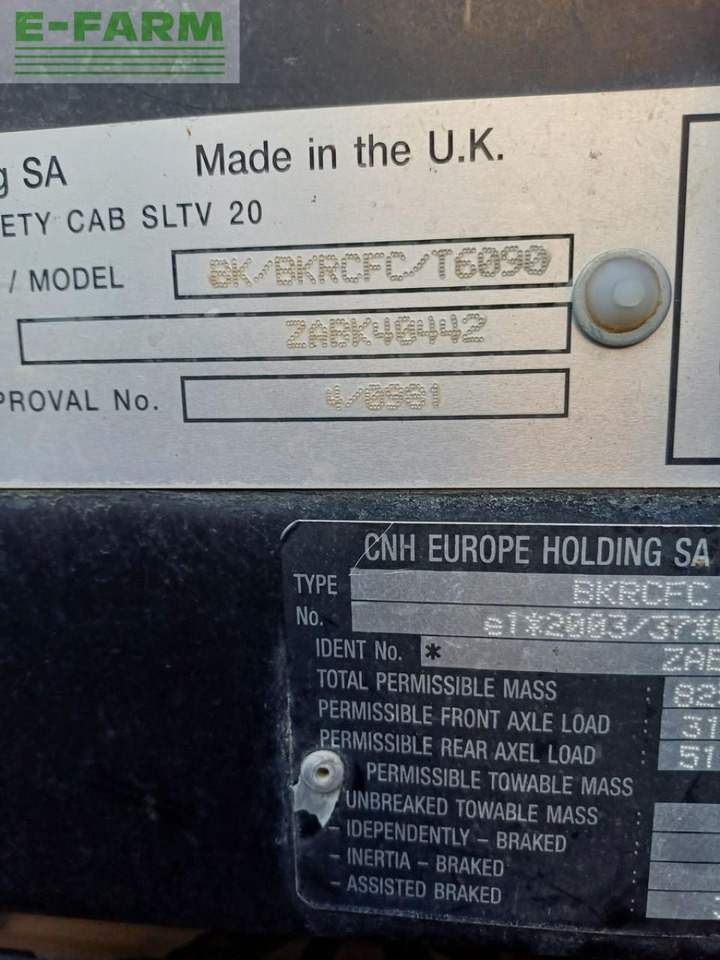 Трактор New Holland t6090 range & power command: слика 12 Трактор New Holland t6090 range & power command: слика 12