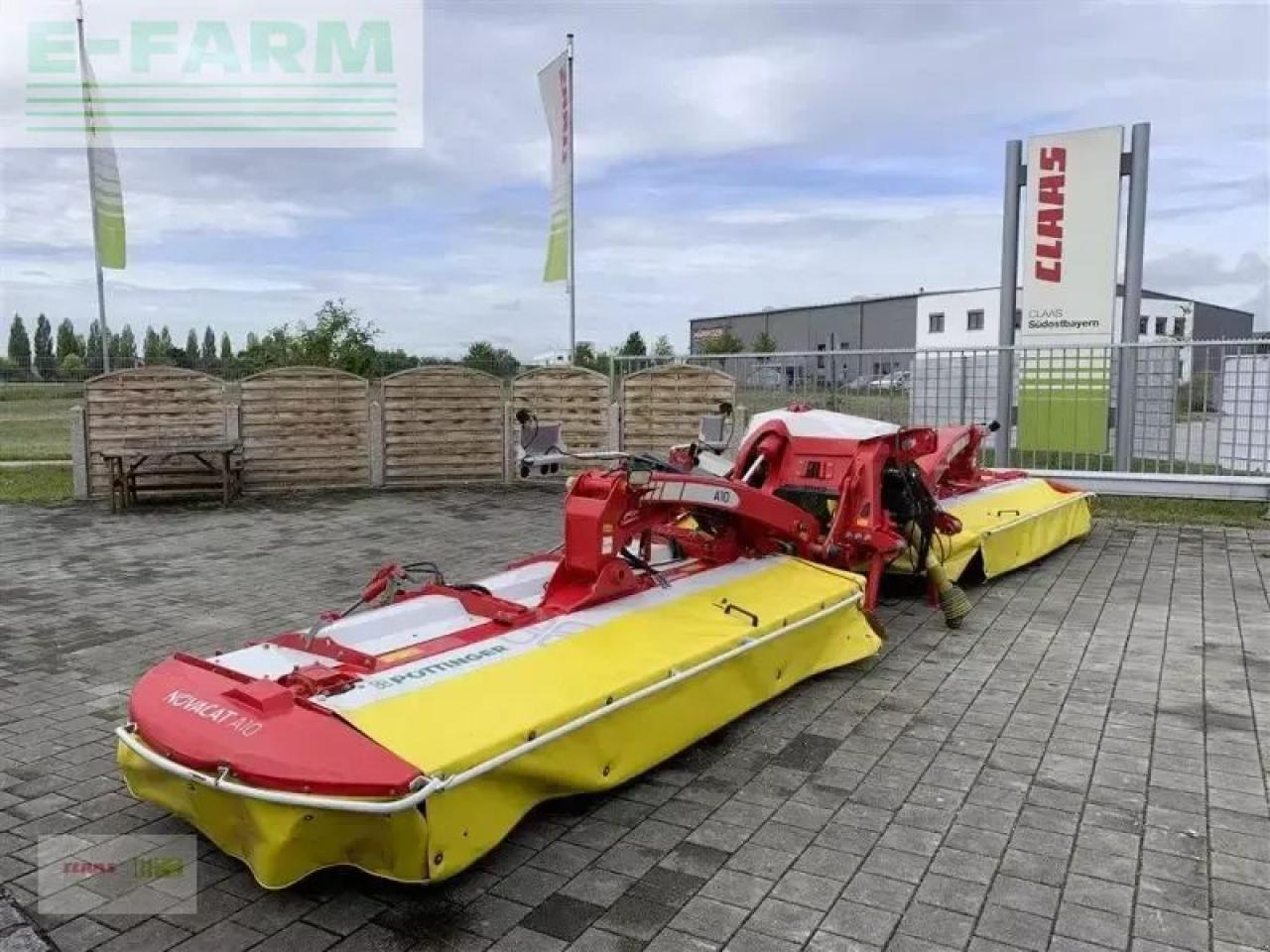 Pöttinger gebr. novacat a10cf cross flow - Косилка: слика 1 Pöttinger gebr. novacat a10cf cross flow - Косилка: слика 1