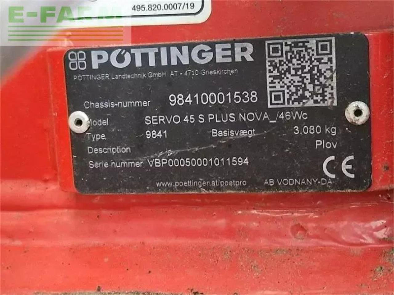 Pöttinger servo 45 s plus nova 6 furet - Плуг: слика 5 Pöttinger servo 45 s plus nova 6 furet - Плуг: слика 5