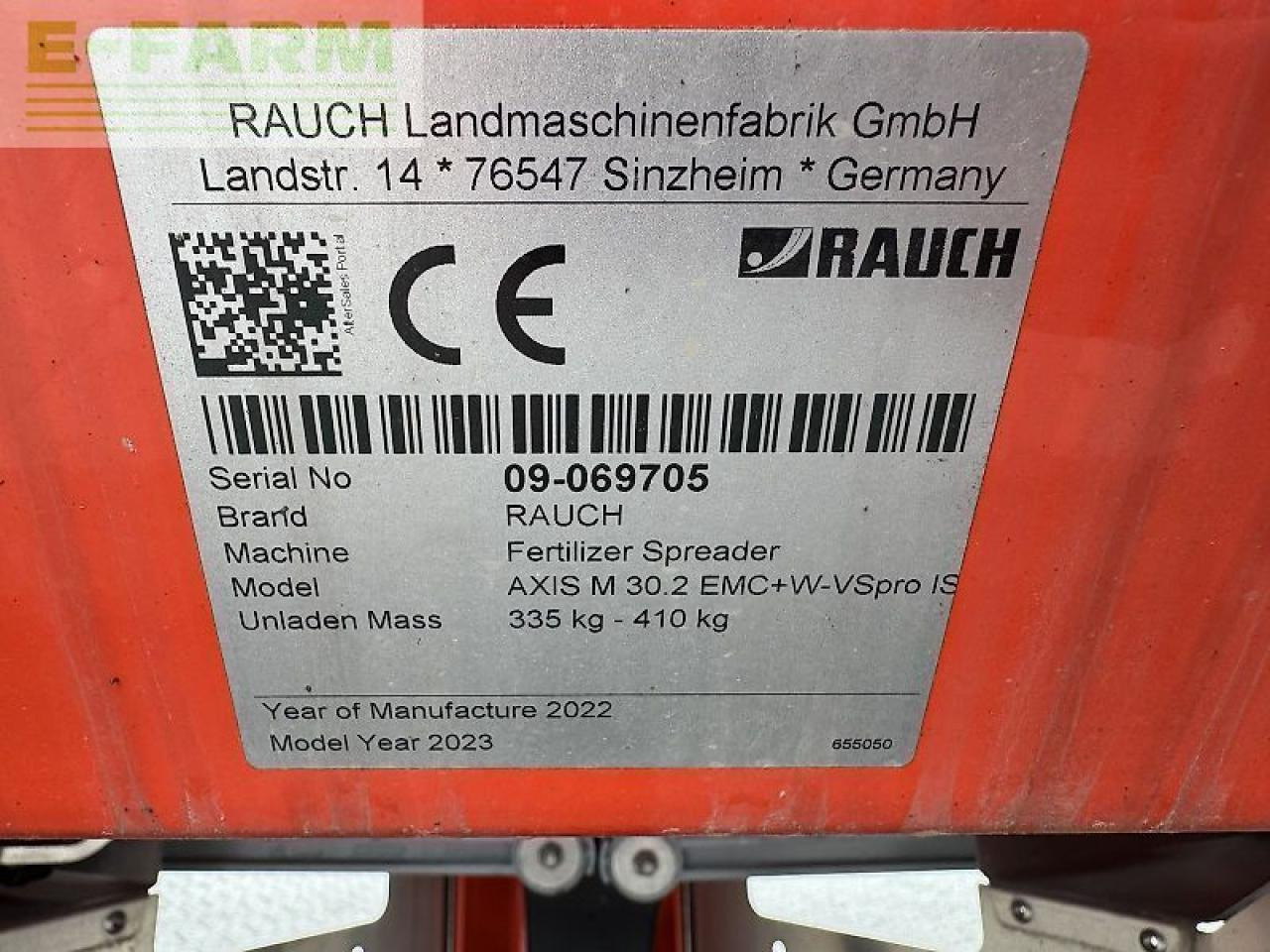 Rauch m 30.2 emc+w isobus - Распрскувач на вештачко ѓубриво: слика 5 Rauch m 30.2 emc+w isobus - Распрскувач на вештачко ѓубриво: слика 5