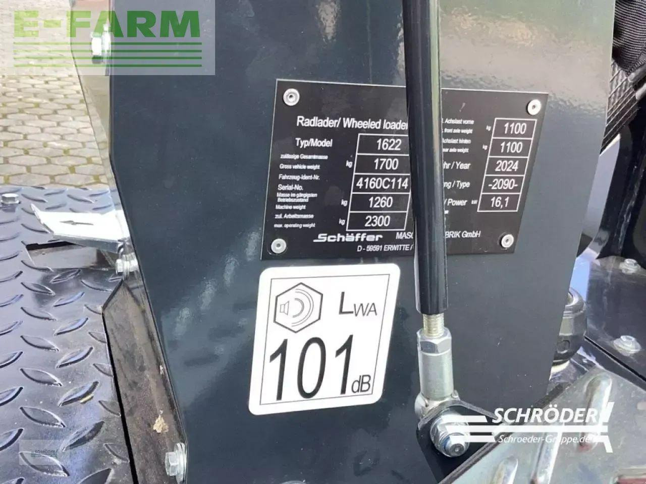 Schäffer 1622 - Натоварувач на тркала: слика 5 Schäffer 1622 - Натоварувач на тркала: слика 5