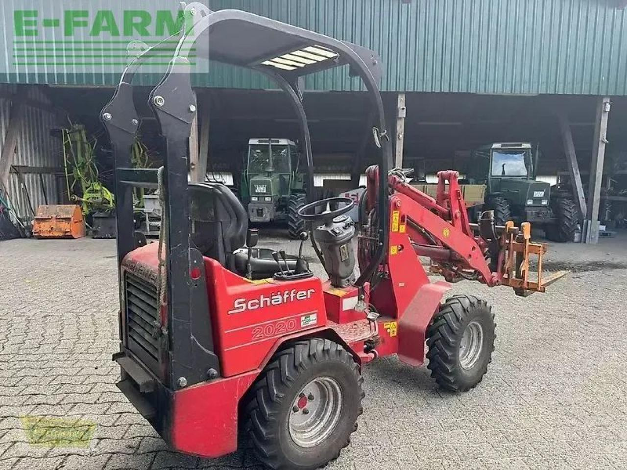 Schäffer 2020 mit zubehör - Натоварувач на тркала: слика 1 Schäffer 2020 mit zubehör - Натоварувач на тркала: слика 1