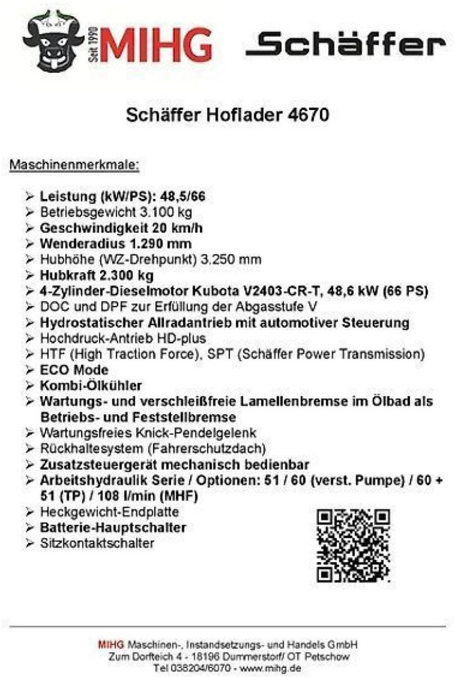 Schäffer 4670 - Мини багер: слика 3 Schäffer 4670 - Мини багер: слика 3