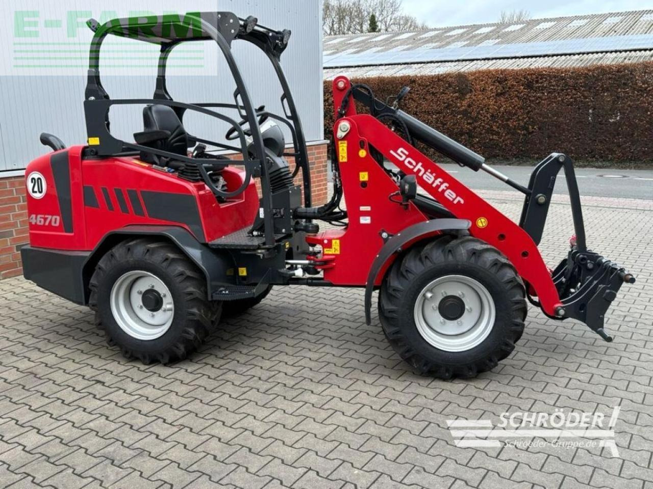 Schäffer 4670 - Мини багер: слика 4 Schäffer 4670 - Мини багер: слика 4