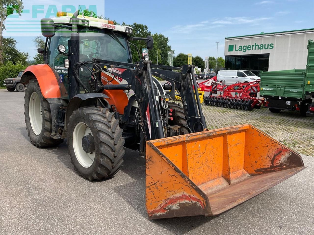 Steyr 4120 Profi - Трактор: слика 4 Steyr 4120 Profi - Трактор: слика 4