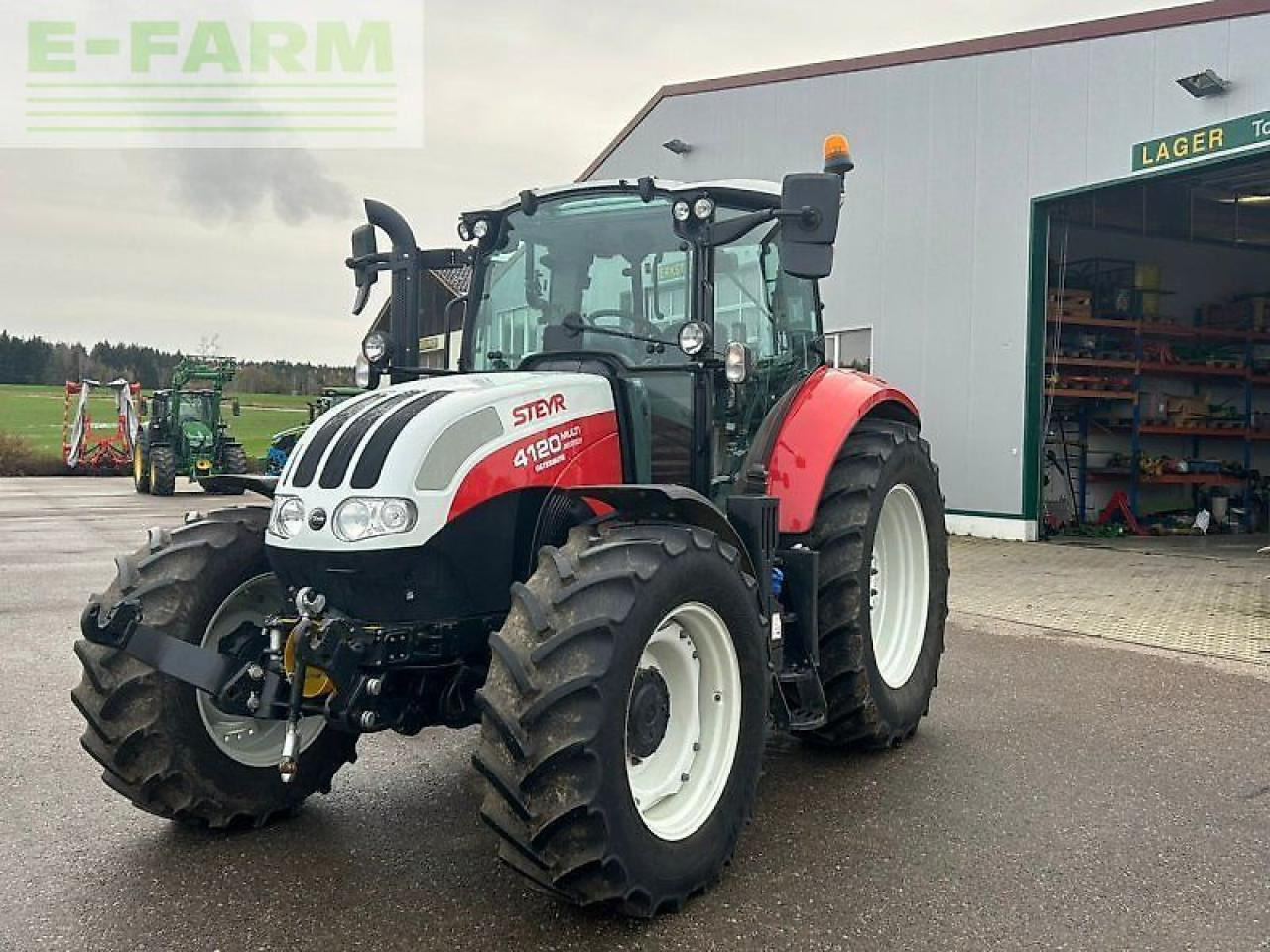 Steyr 4120 multi - Трактор: слика 1 Steyr 4120 multi - Трактор: слика 1