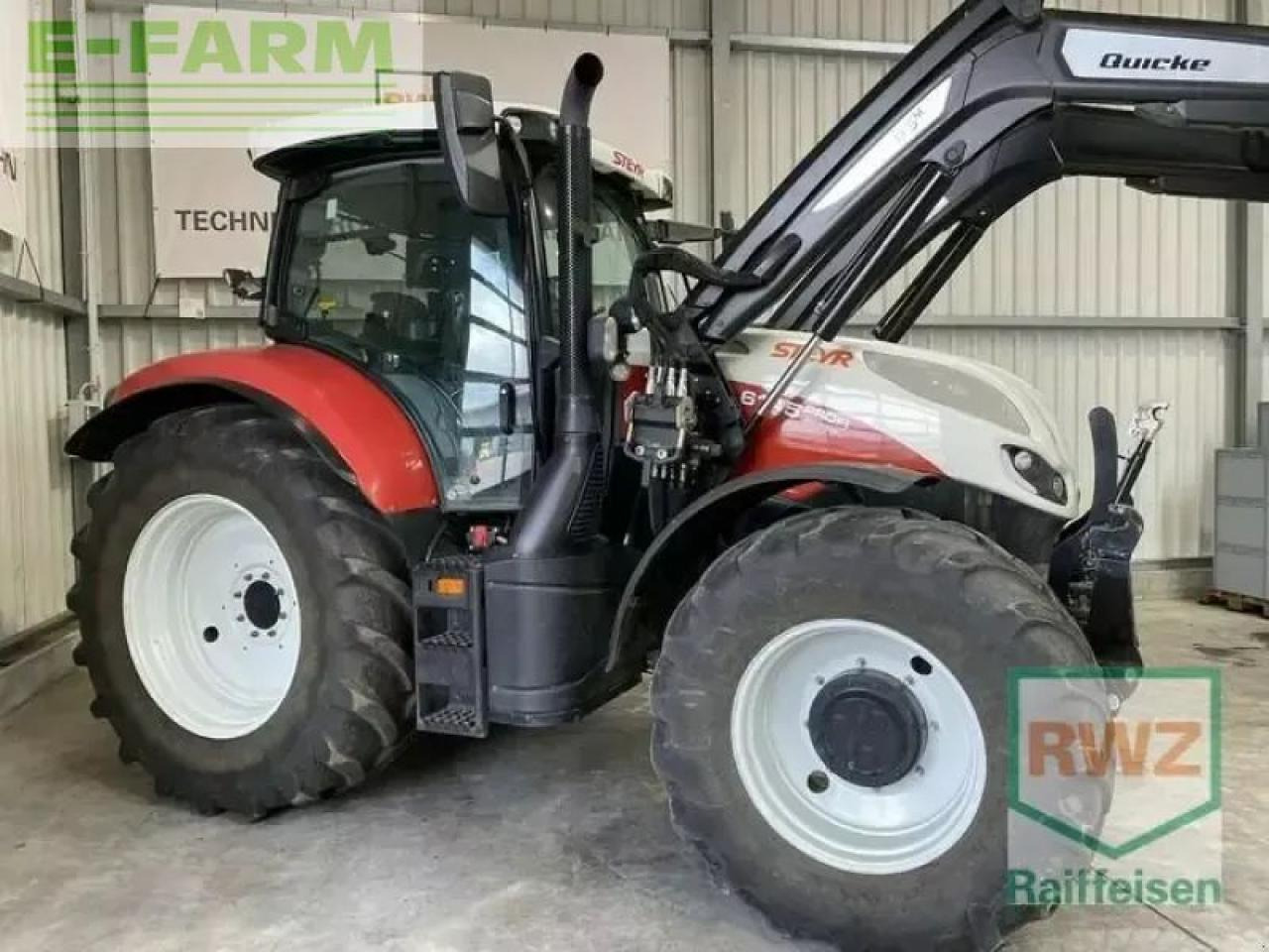 Steyr 6145 profi - Трактор: слика 2 Steyr 6145 profi - Трактор: слика 2