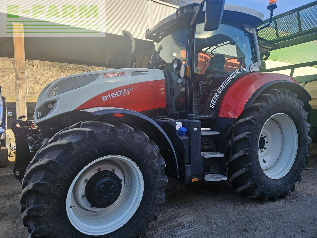 Трактор Steyr 6150 profi cvt (stage v): слика 12
