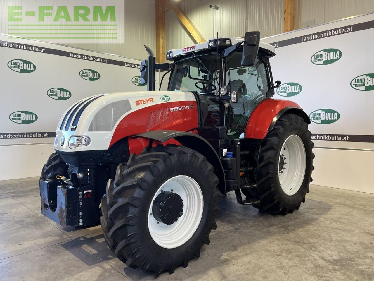 Steyr 6185 cvt hi-escr komfort - Трактор: слика 1 Steyr 6185 cvt hi-escr komfort - Трактор: слика 1
