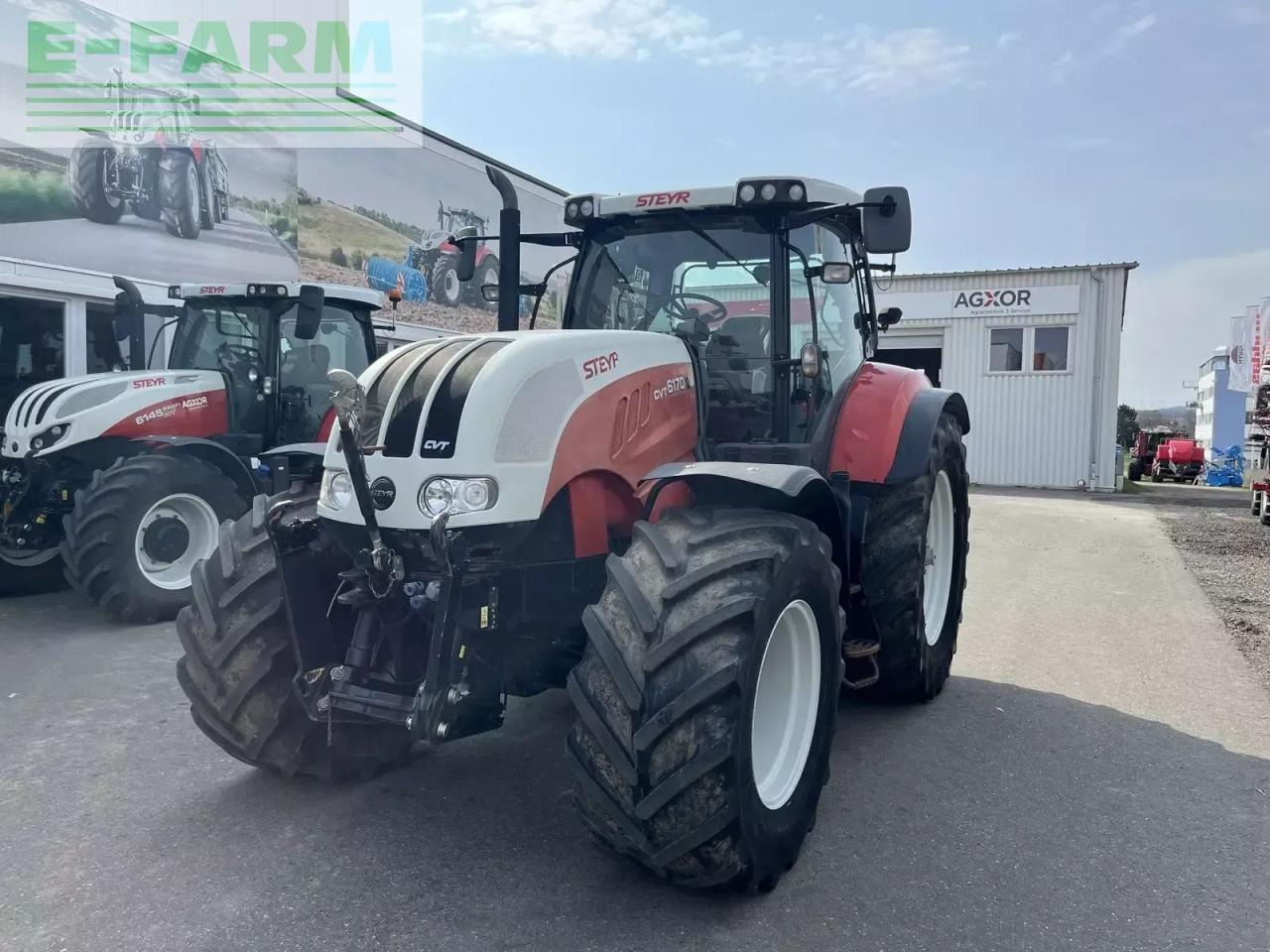 Steyr cvt 170 - Трактор: слика 1 Steyr cvt 170 - Трактор: слика 1