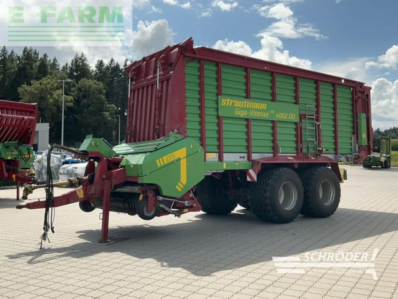 Strautmann giga vitesse 4002 do - Земјоделска приколка за истурање/ Истурач: слика 3 Strautmann giga vitesse 4002 do - Земјоделска приколка за истурање/ Истурач: слика 3