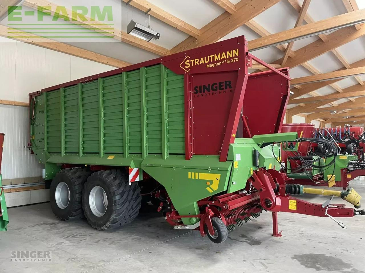 Strautmann magnon cfs 8-370 - Автотоварен вагон: слика 1 Strautmann magnon cfs 8-370 - Автотоварен вагон: слика 1