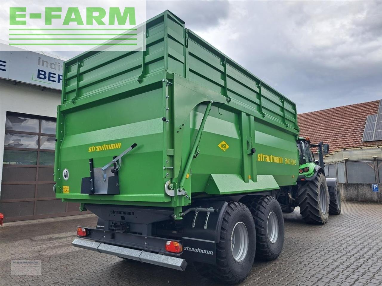 Strautmann smk 2002 - Земјоделска приколка за истурање/ Истурач: слика 3 Strautmann smk 2002 - Земјоделска приколка за истурање/ Истурач: слика 3
