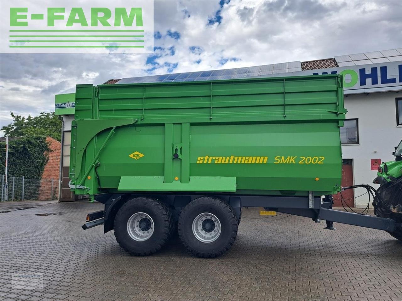 Strautmann smk 2002 - Земјоделска приколка за истурање/ Истурач: слика 2 Strautmann smk 2002 - Земјоделска приколка за истурање/ Истурач: слика 2