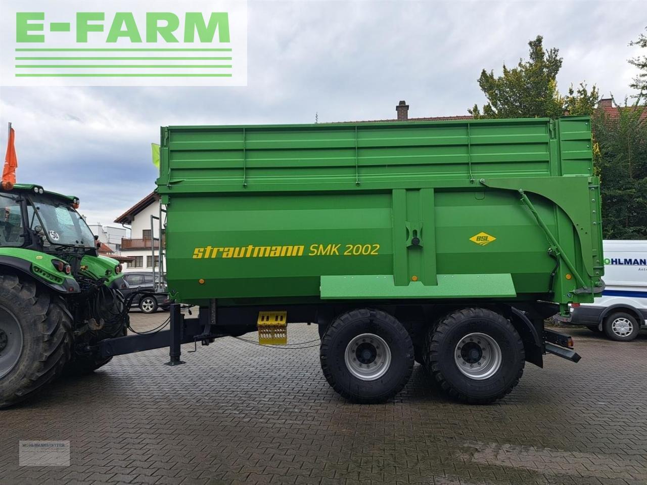 Strautmann smk 2002 - Земјоделска приколка за истурање/ Истурач: слика 5 Strautmann smk 2002 - Земјоделска приколка за истурање/ Истурач: слика 5