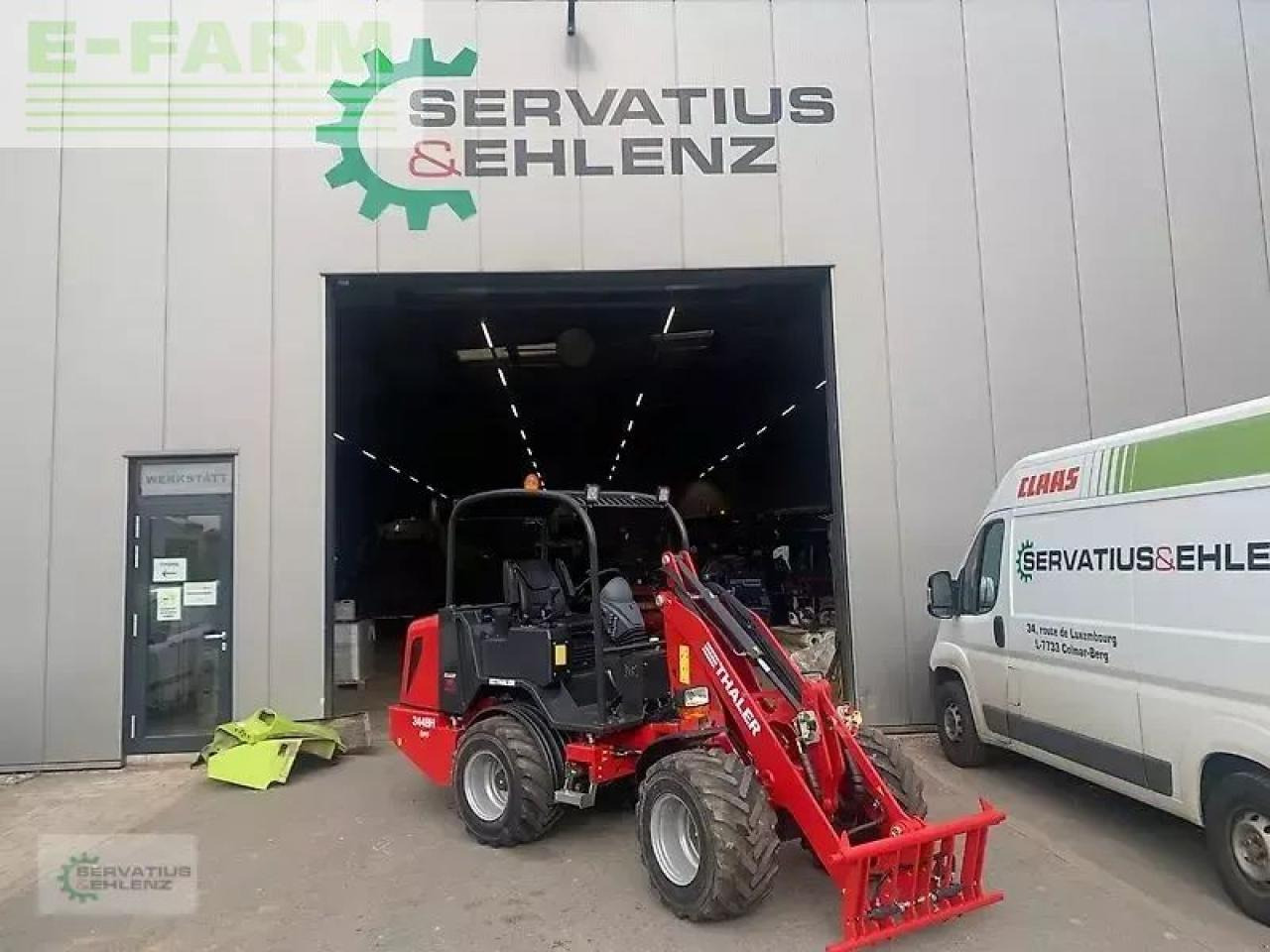 Thaler 3448 h / dpf mit pendelachse 14005 - Натоварувач на тркала: слика 1 Thaler 3448 h / dpf mit pendelachse 14005 - Натоварувач на тркала: слика 1