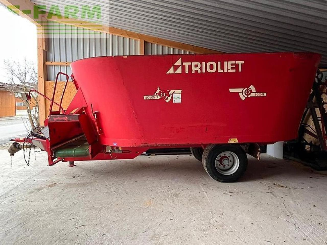 Trioliet solomix 2-2000 l - Опрема за добиток: слика 1 Trioliet solomix 2-2000 l - Опрема за добиток: слика 1