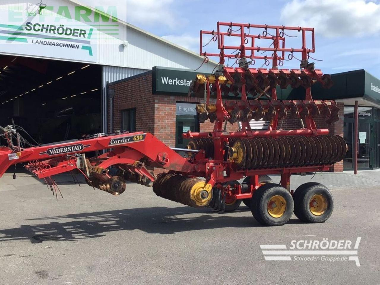 Väderstad carrier 650 classic / cross cutter - Ситнач со дискови: слика 1 Väderstad carrier 650 classic / cross cutter - Ситнач со дискови: слика 1