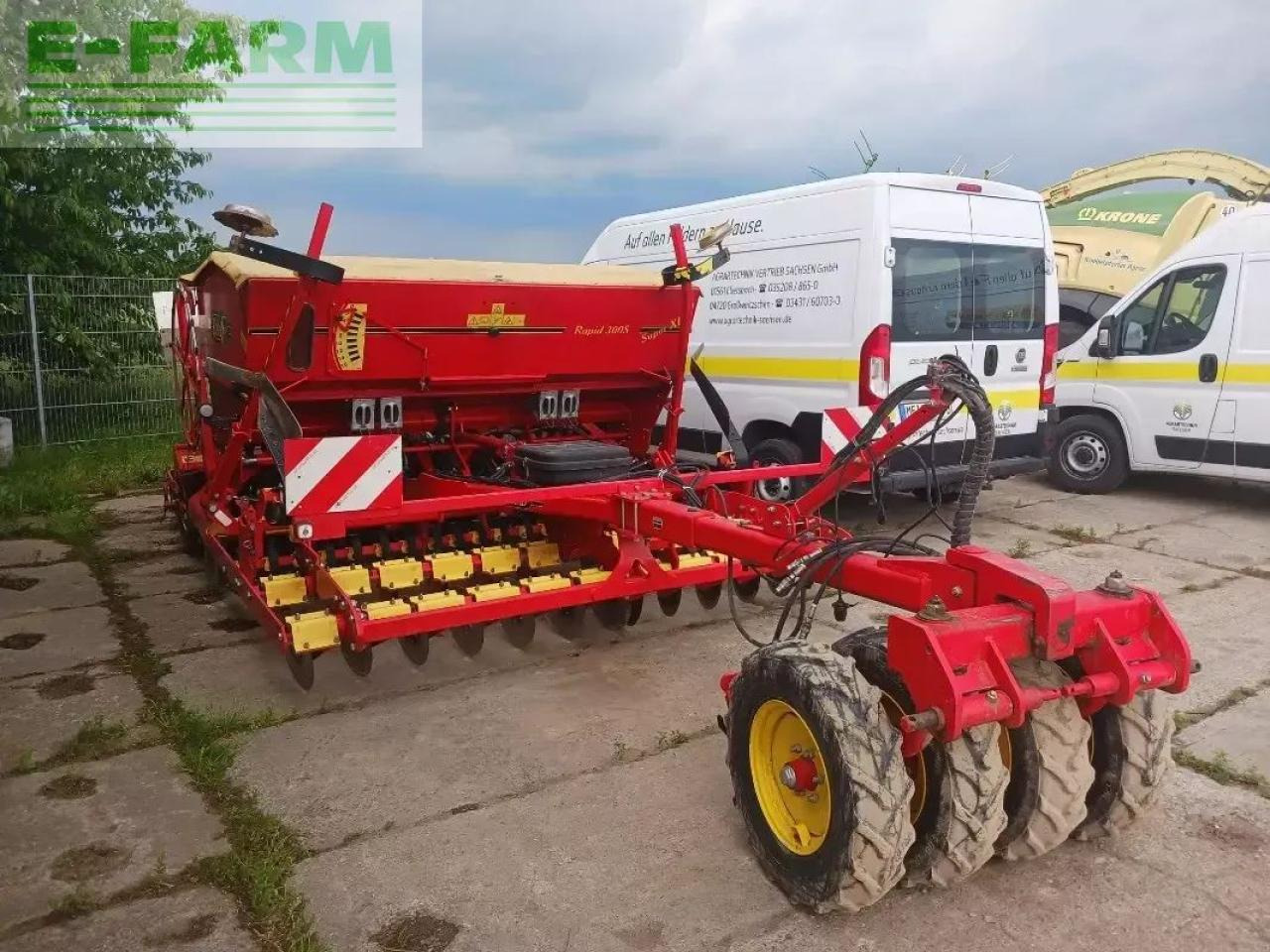 Väderstad rapid 300 s, super xl - Комбајнска семенска дупчалка: слика 1 Väderstad rapid 300 s, super xl - Комбајнска семенска дупчалка: слика 1