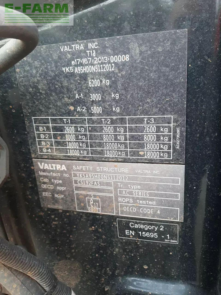 Valtra a 95 - Трактор: слика 4 Valtra a 95 - Трактор: слика 4