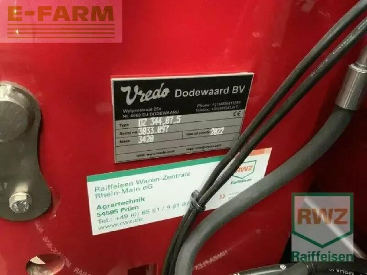 Vredo 344.07.5 agri twin - Прецизна машина за сеење: слика 4 Vredo 344.07.5 agri twin - Прецизна машина за сеење: слика 4