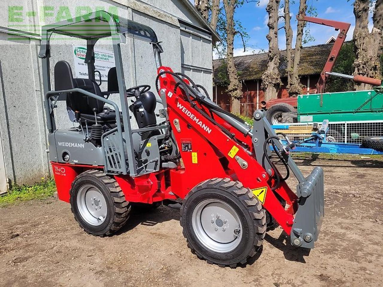 Weidemann 1140 basic line schaufel + palettengabel - Мини багер: слика 1 Weidemann 1140 basic line schaufel + palettengabel - Мини багер: слика 1