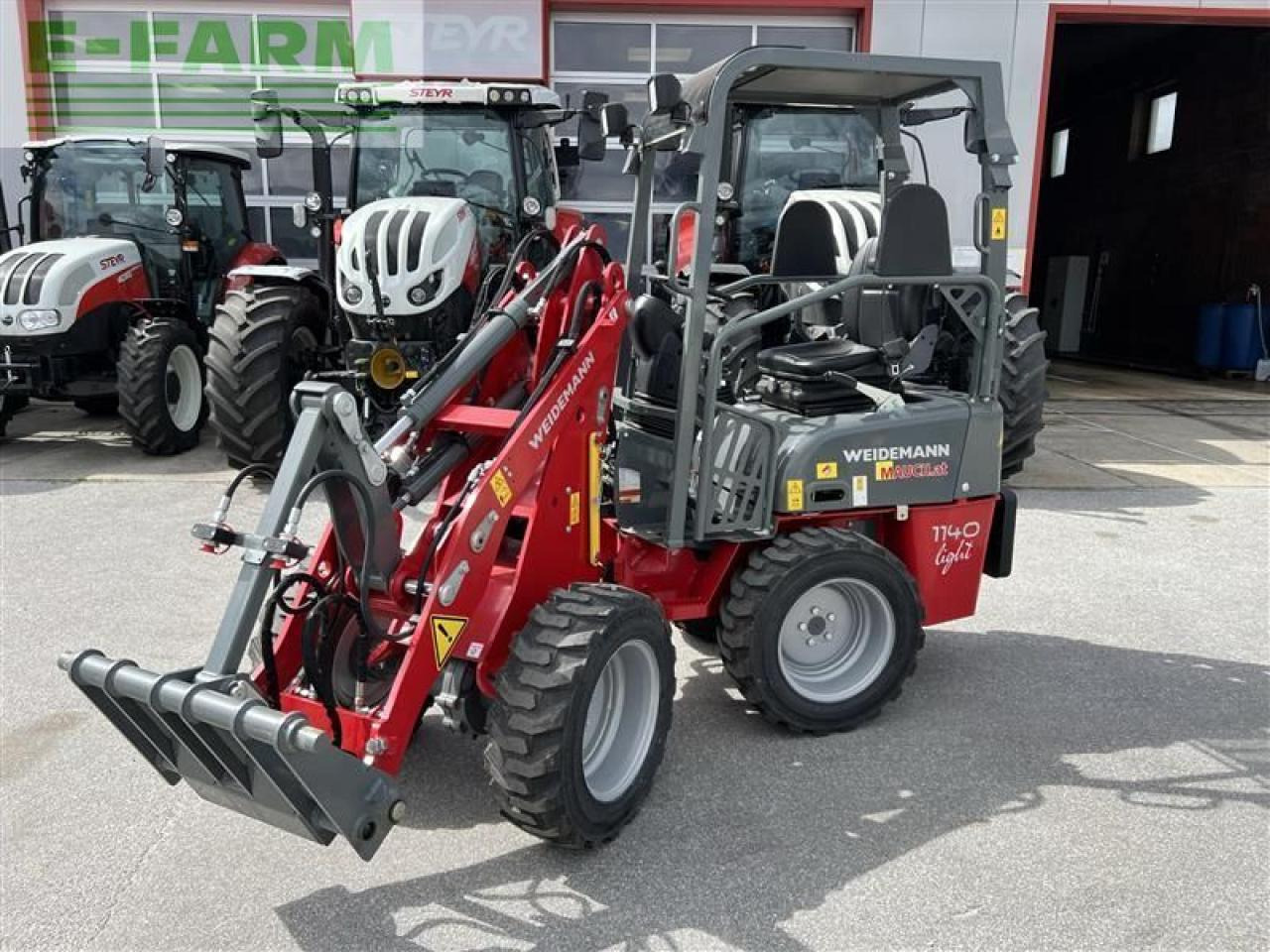Weidemann 1140 light - Мини багер: слика 1 Weidemann 1140 light - Мини багер: слика 1