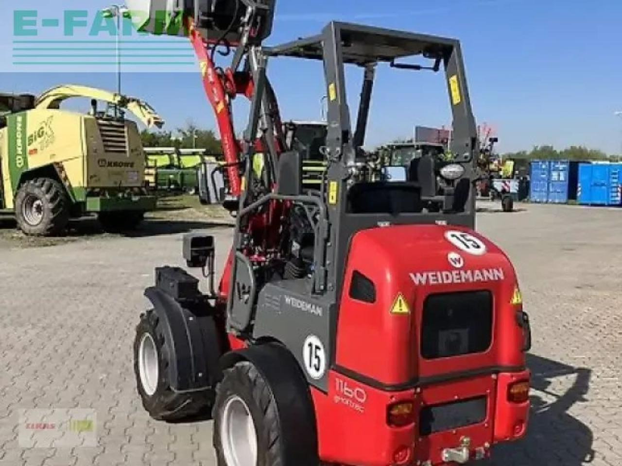 Weidemann 1160 ehoftrac - Натоварувач на тркала: слика 2 Weidemann 1160 ehoftrac - Натоварувач на тркала: слика 2