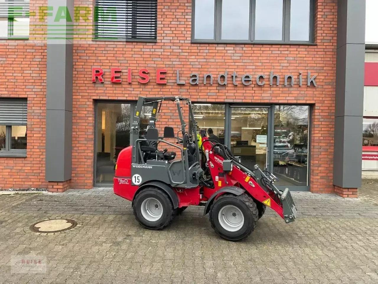 Weidemann 1160e - Натоварувач на тркала: слика 1 Weidemann 1160e - Натоварувач на тркала: слика 1