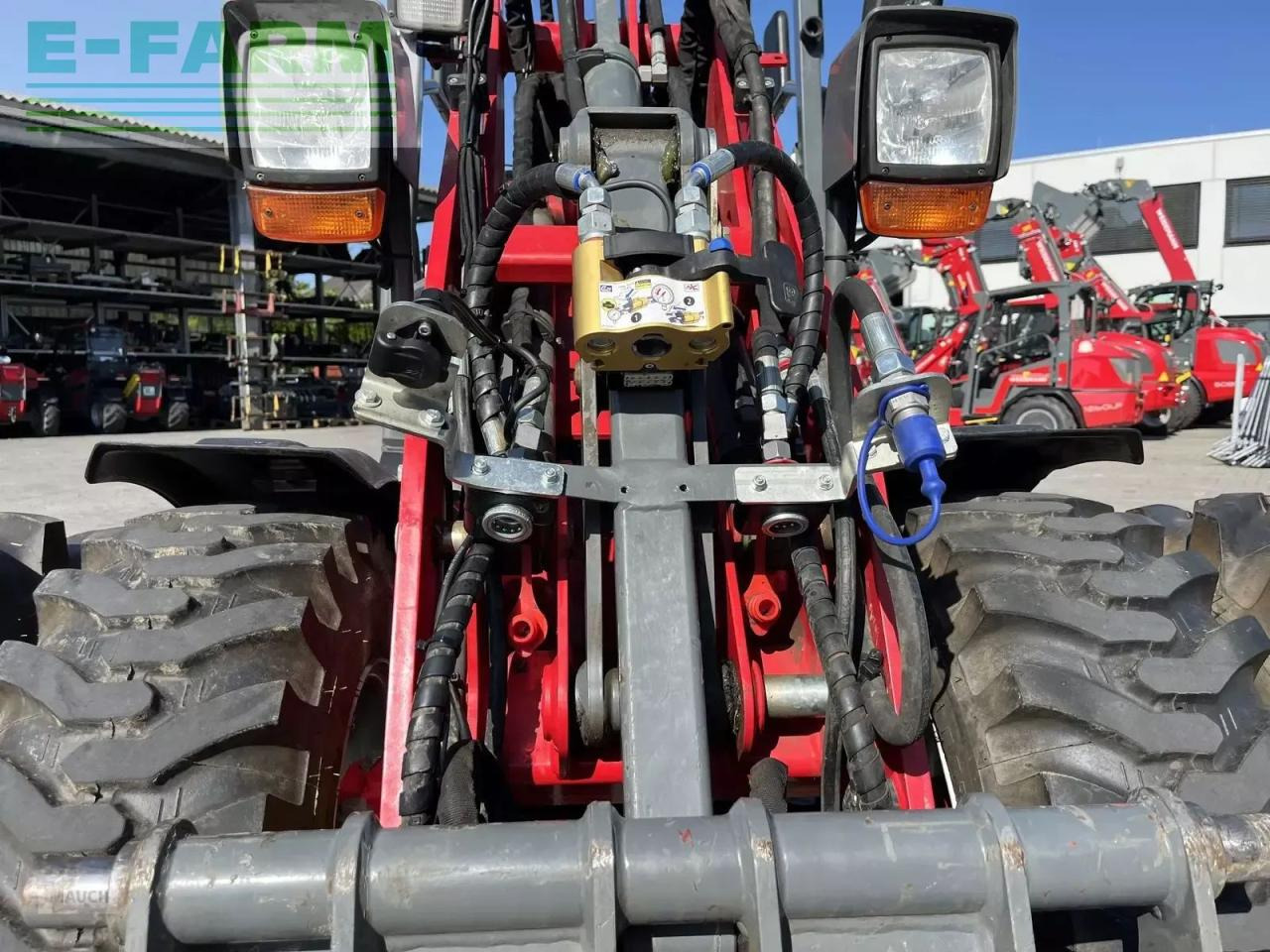 Weidemann 1160e mit 350h, klappdach, straßenzulassung - Натоварувач на тркала: слика 4 Weidemann 1160e mit 350h, klappdach, straßenzulassung - Натоварувач на тркала: слика 4