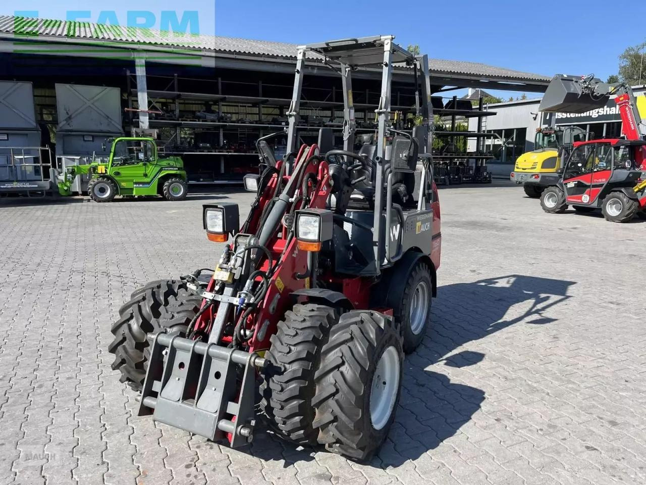 Weidemann 1160e mit 350h, klappdach, straßenzulassung - Натоварувач на тркала: слика 3 Weidemann 1160e mit 350h, klappdach, straßenzulassung - Натоварувач на тркала: слика 3