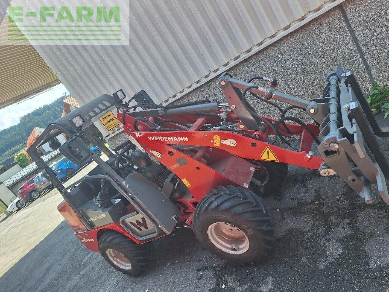 Weidemann 1240 lp - Мини багер: слика 1 Weidemann 1240 lp - Мини багер: слика 1
